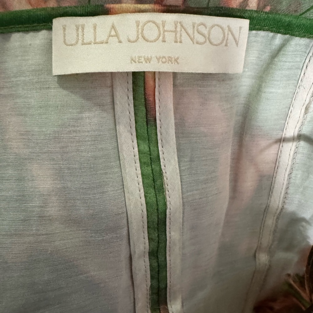 Ulla Johnson Multicolor Silk Tank Top - Picture 7 of 8